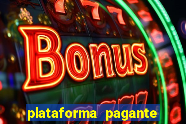 plataforma pagante fortune tiger