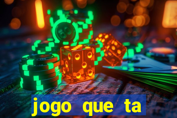 jogo que ta pagando na betano