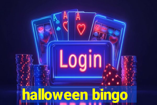 halloween bingo