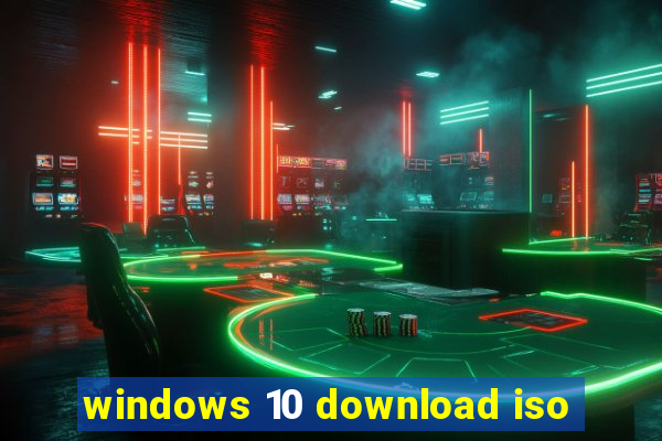 windows 10 download iso