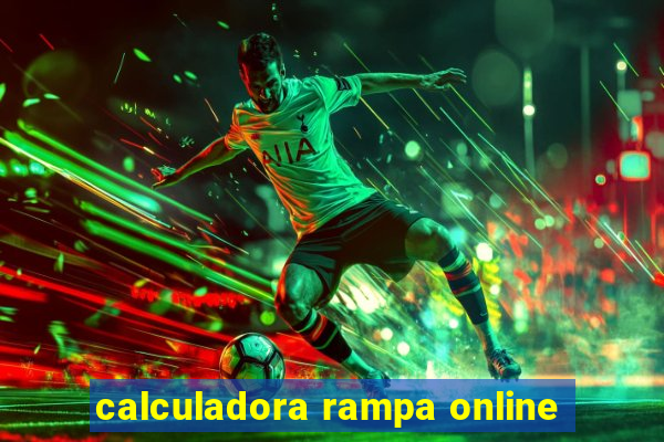 calculadora rampa online