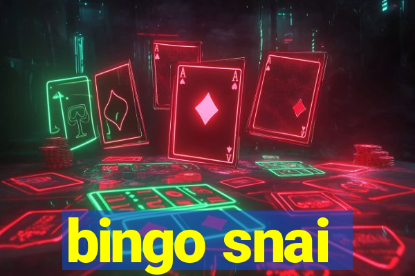 bingo snai