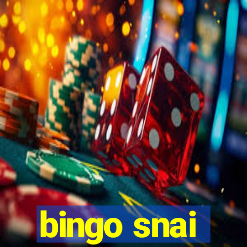 bingo snai