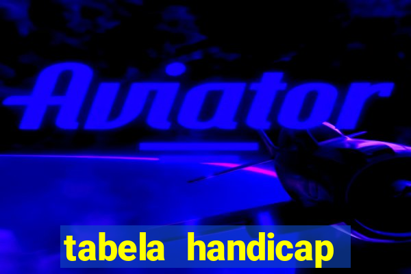 tabela handicap asiatico escanteios