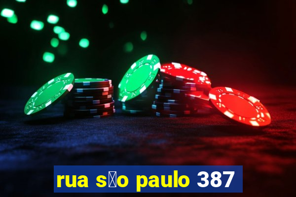 rua s茫o paulo 387