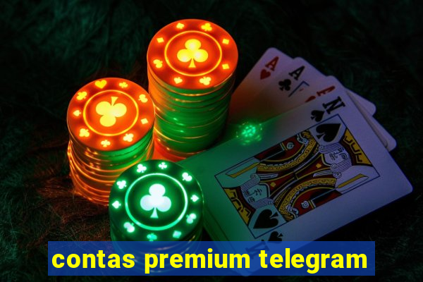 contas premium telegram