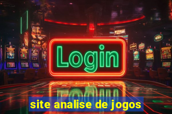 site analise de jogos