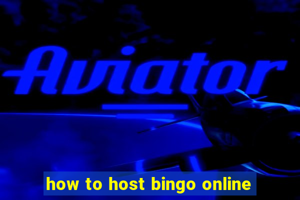 how to host bingo online