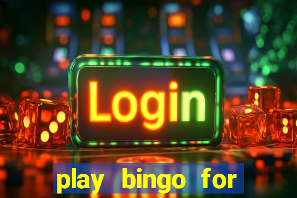 play bingo for money online