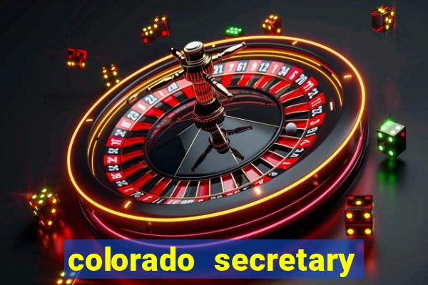 colorado secretary of state bingo