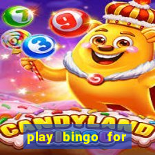 play bingo for free win real money