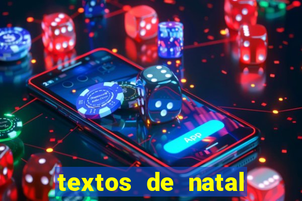 textos de natal para leitura