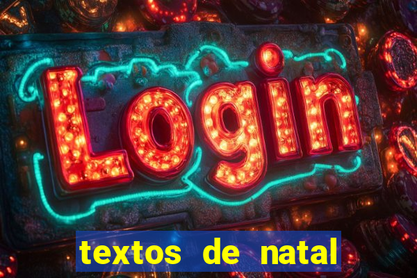 textos de natal para leitura