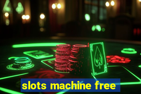 slots machine free