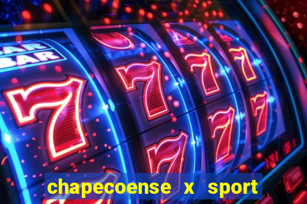 chapecoense x sport recife palpite