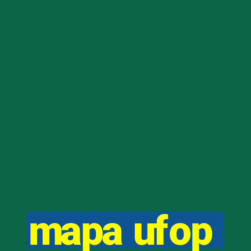 mapa ufop