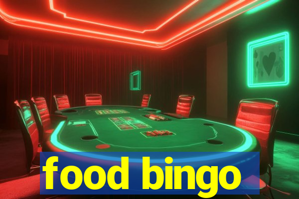 food bingo