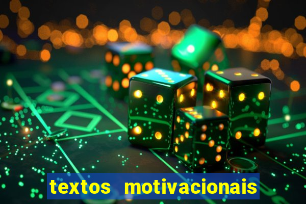 textos motivacionais para equipes