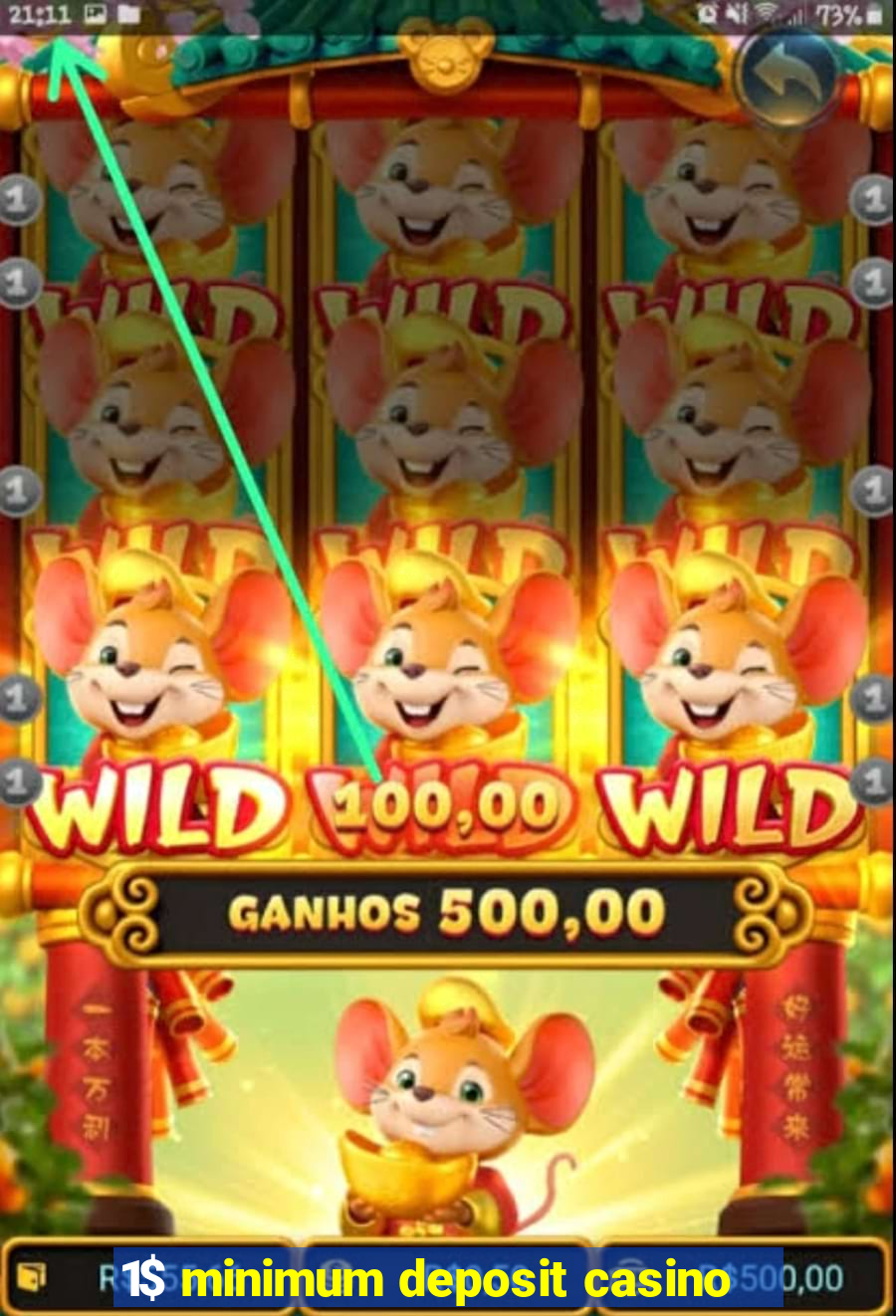 1$ minimum deposit casino