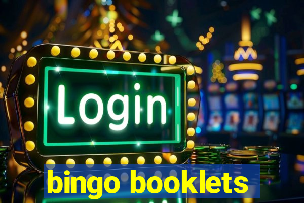 bingo booklets