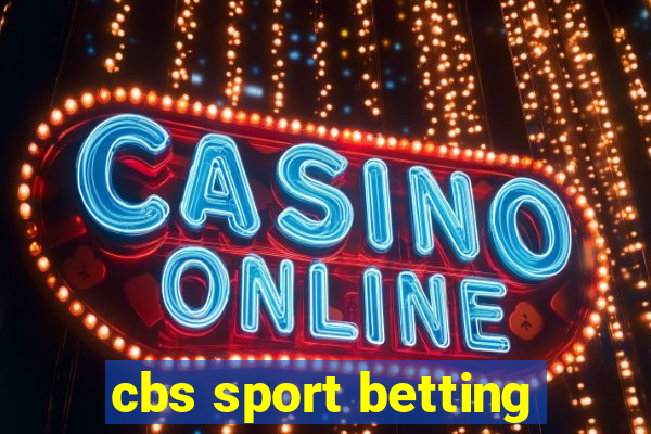 cbs sport betting