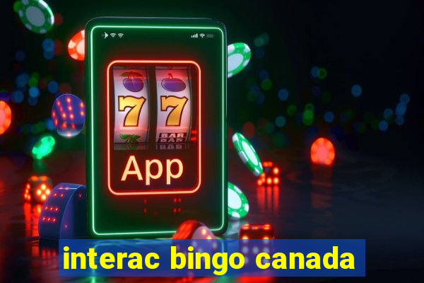 interac bingo canada