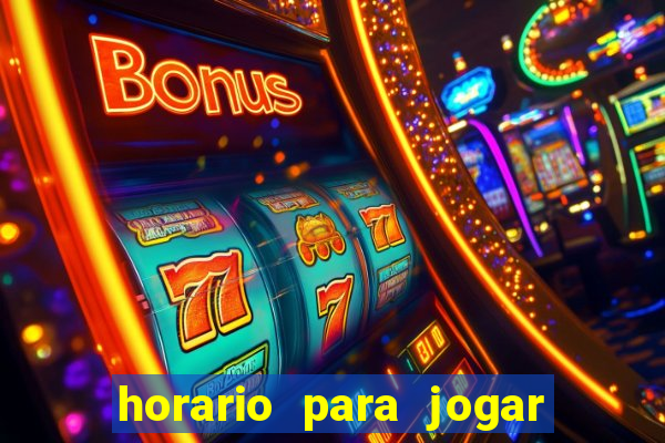 horario para jogar fortune ox