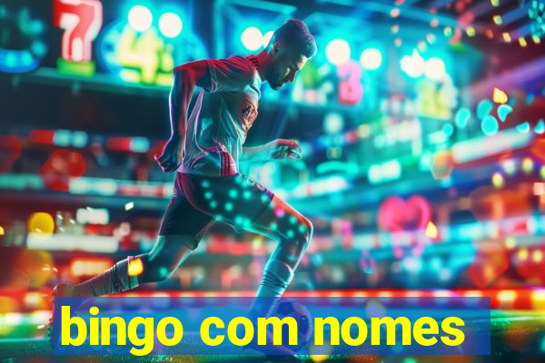 bingo com nomes