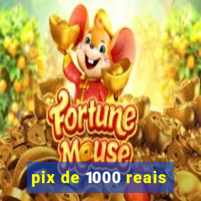 pix de 1000 reais