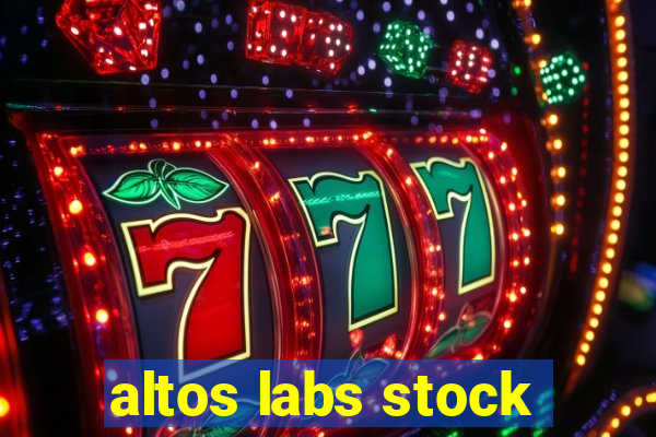 altos labs stock