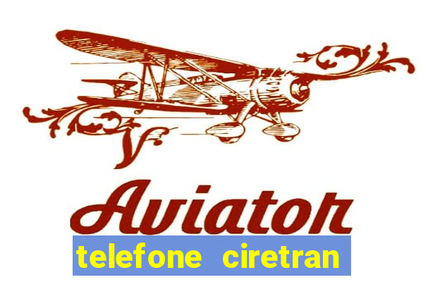 telefone ciretran de cruzeiro sp