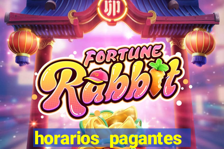 horarios pagantes fortune tiger