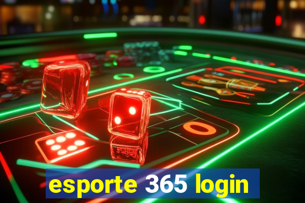 esporte 365 login