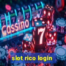 slot rico login