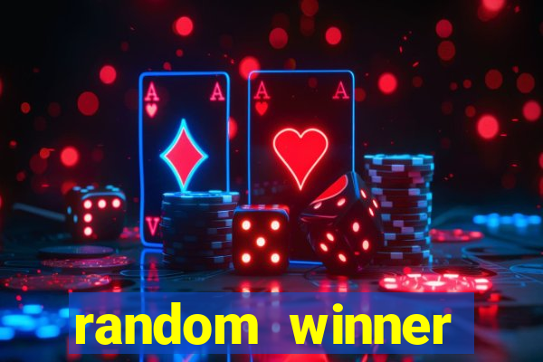 random winner triple play slot