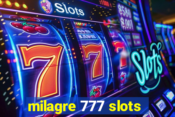 milagre 777 slots