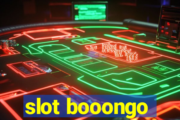 slot booongo