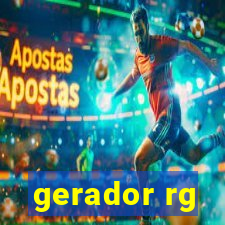 gerador rg