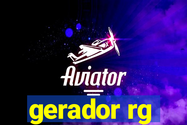 gerador rg