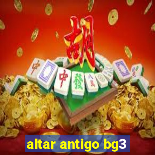 altar antigo bg3