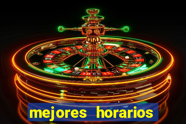 mejores horarios para jugar al casino online