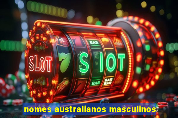 nomes australianos masculinos