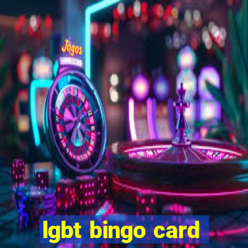 lgbt bingo card