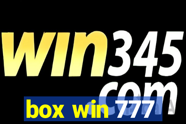 box win 777