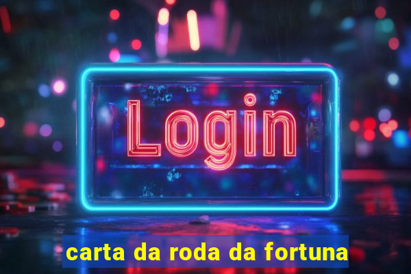 carta da roda da fortuna