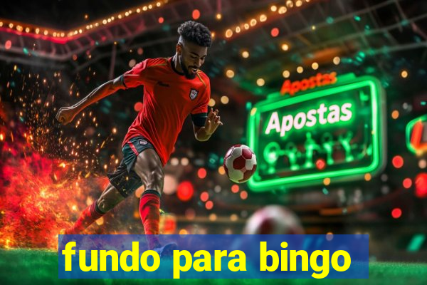 fundo para bingo