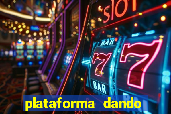 plataforma dando bonus de cadastro