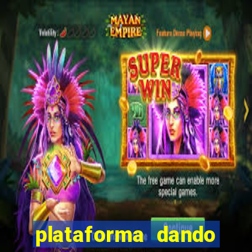 plataforma dando bonus de cadastro