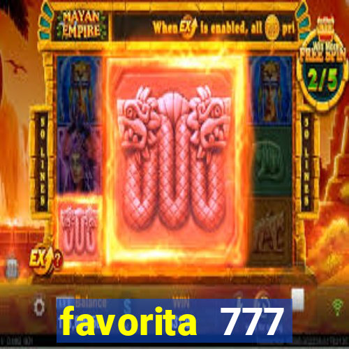 favorita 777 plataforma login