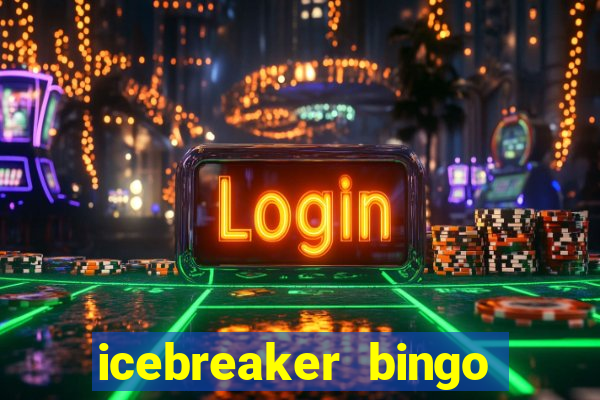 icebreaker bingo card generator